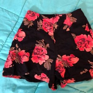 Kimchi blue flowy floral shorts